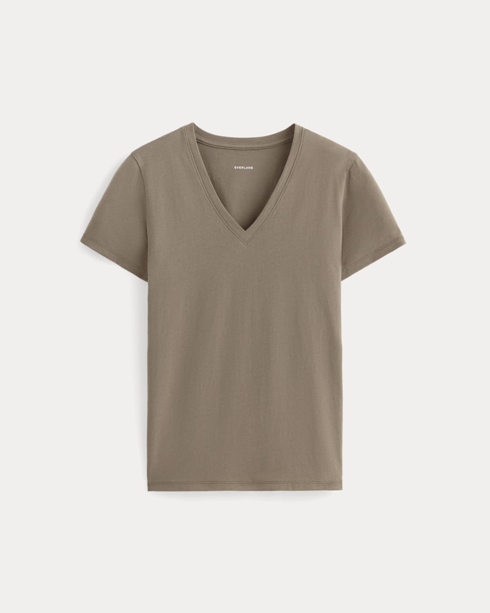 womens-organic-cotton-slim-v-neck-tee-clay | alt