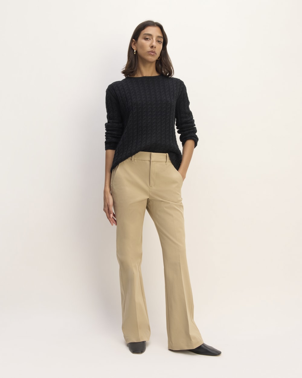 womens-bi-stretch-flare-pant-cornstalk | primary