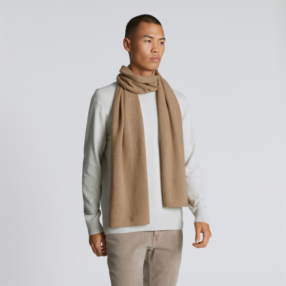 unisex-recashmere-scarf-light-camel | alt