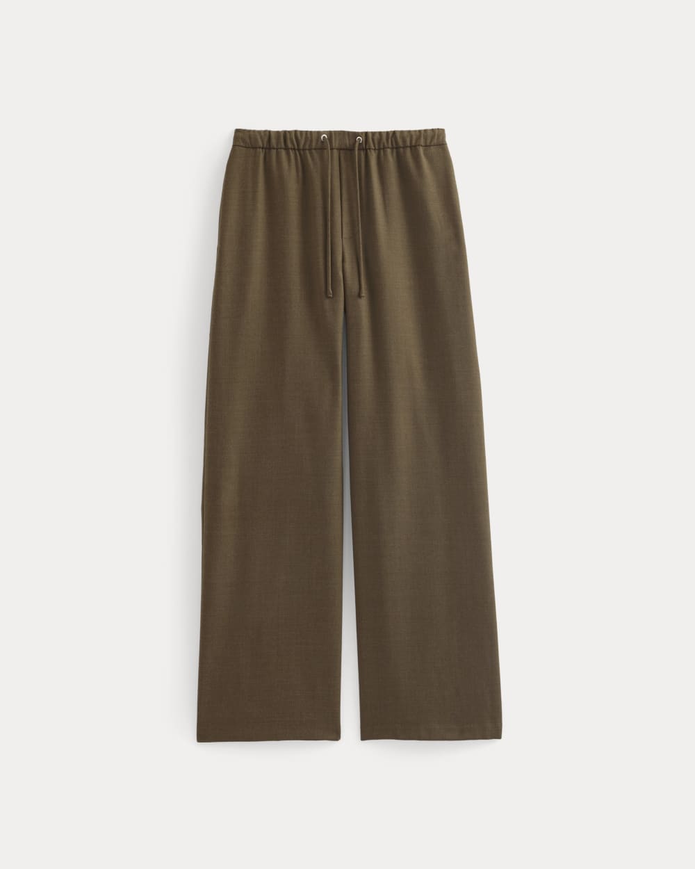 womens-pull-on-trouser-in-tailor-twill-heathered-cocoa | alt