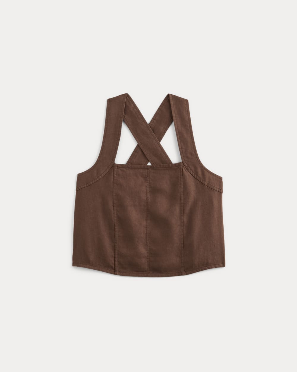 womens-crossback-tank-linen-cedarwood | alt