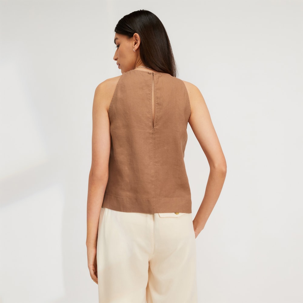 womens-linen-high-neck-tank-cocoa-brown