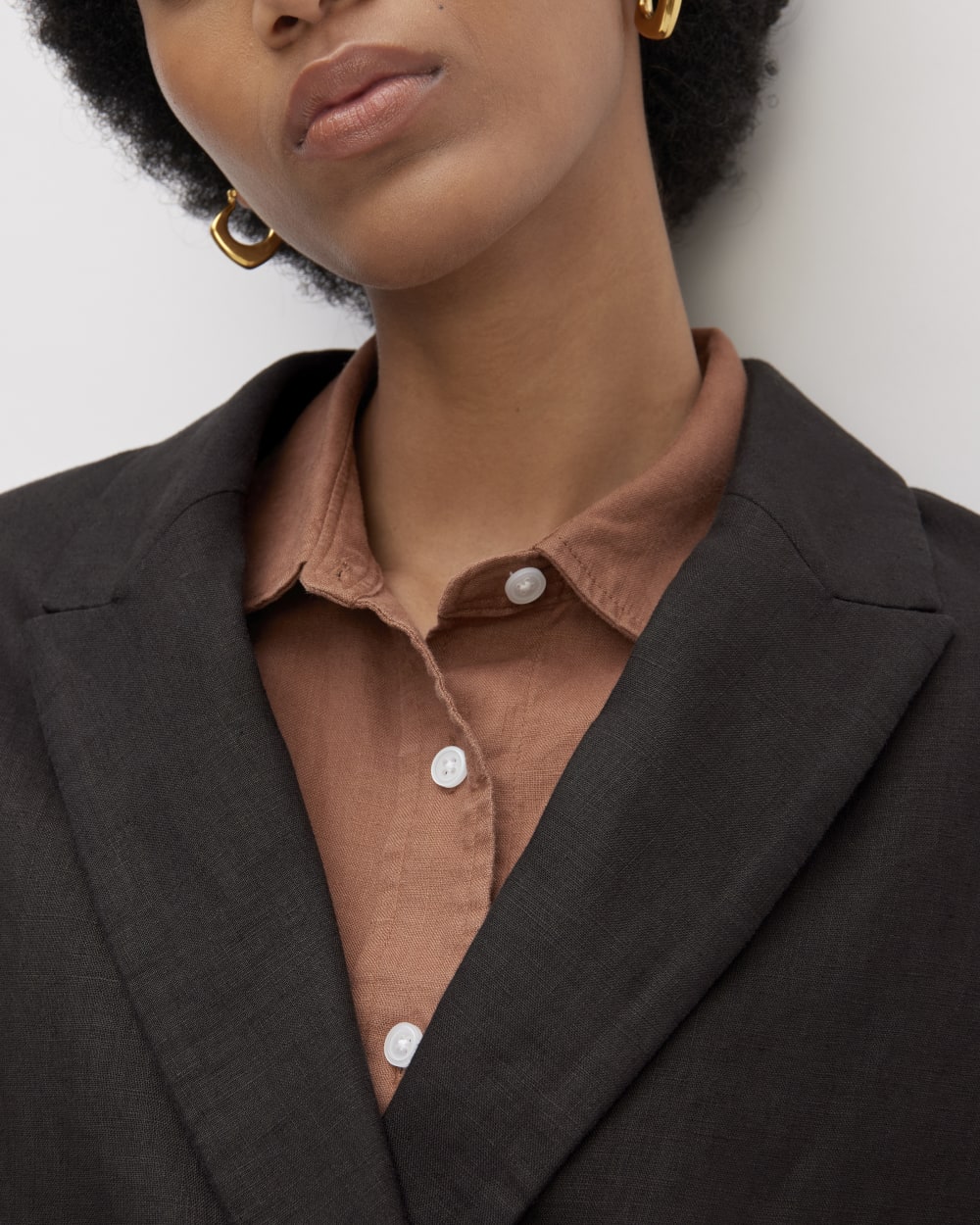 womens-linen-double-breasted-blazer-black