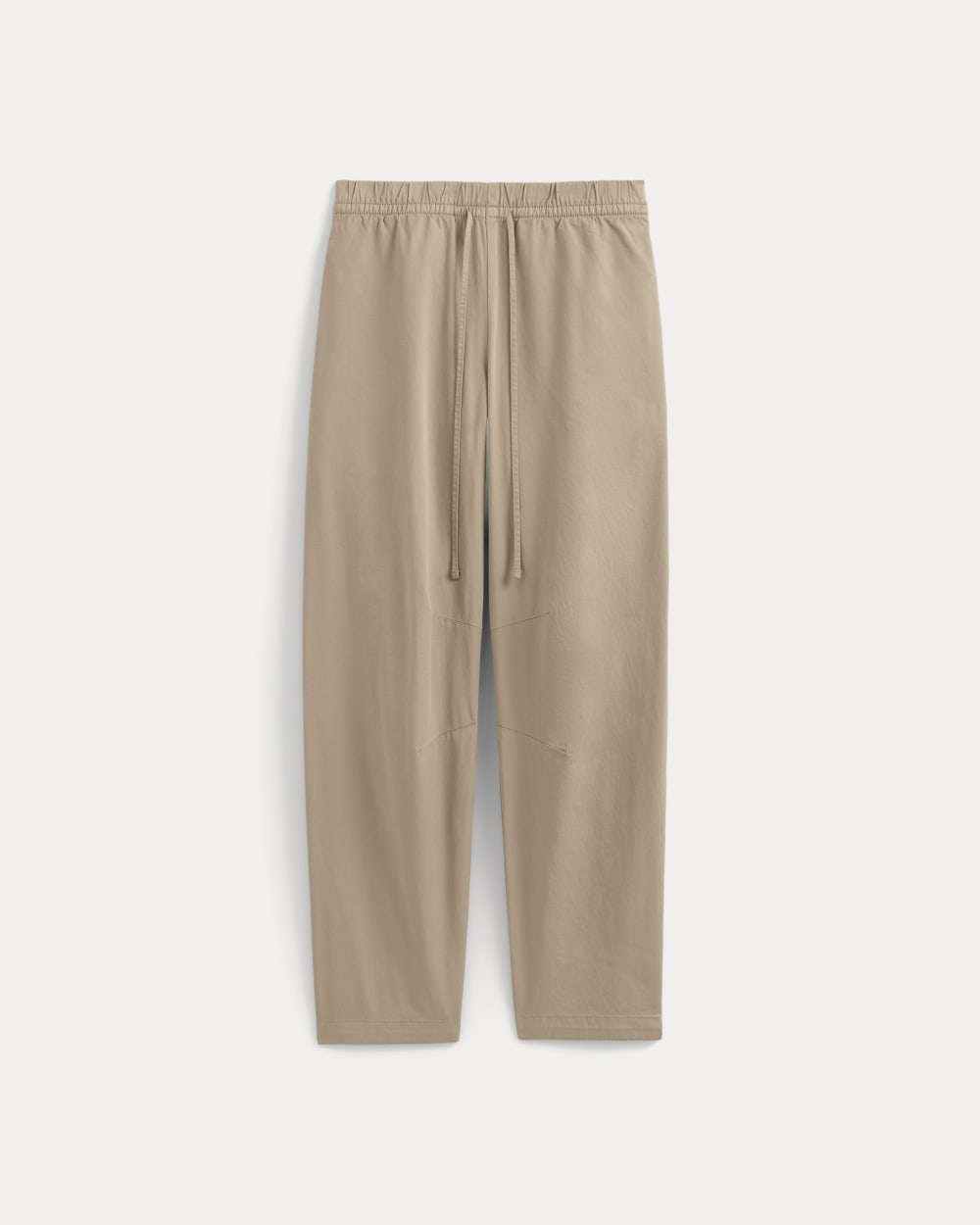 womens-pull-on-balloon-pant-trench-coat-khaki | alt