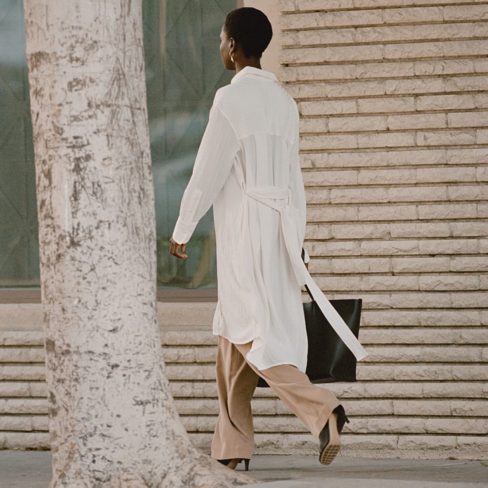 womens-city-stripe-draped-shirt-dress-bone