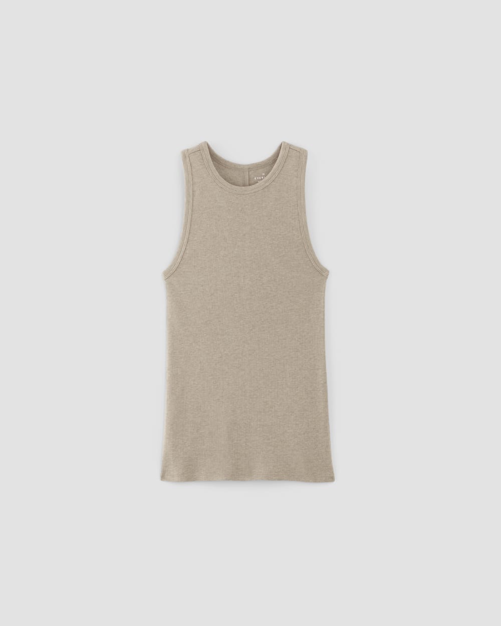 womens-supima-micro-rib-racerback-tank-heathered-tan | alt