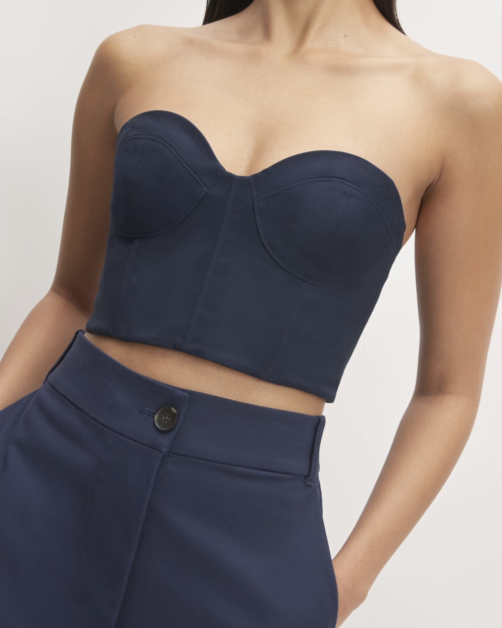 womens-structured-cotton-bustier-navy