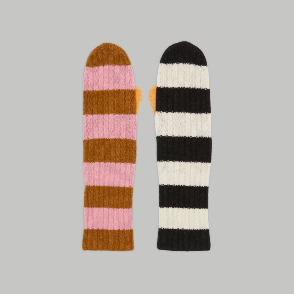 unisex-recashmere-mittens-multi-stripe