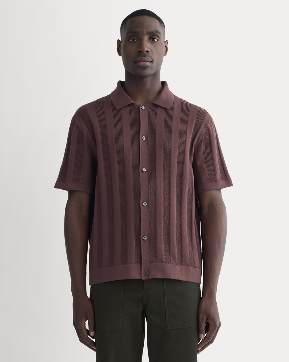 mens-no-sweat-rib-polo-dark-mahogany | primary