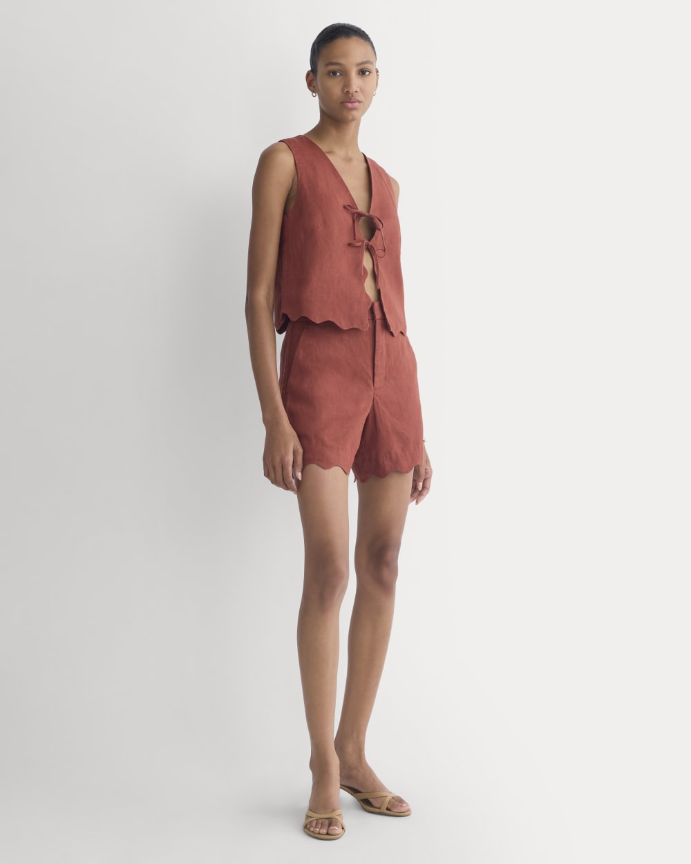 womens-tie-front-scallop-tank-in-linen-henna-red