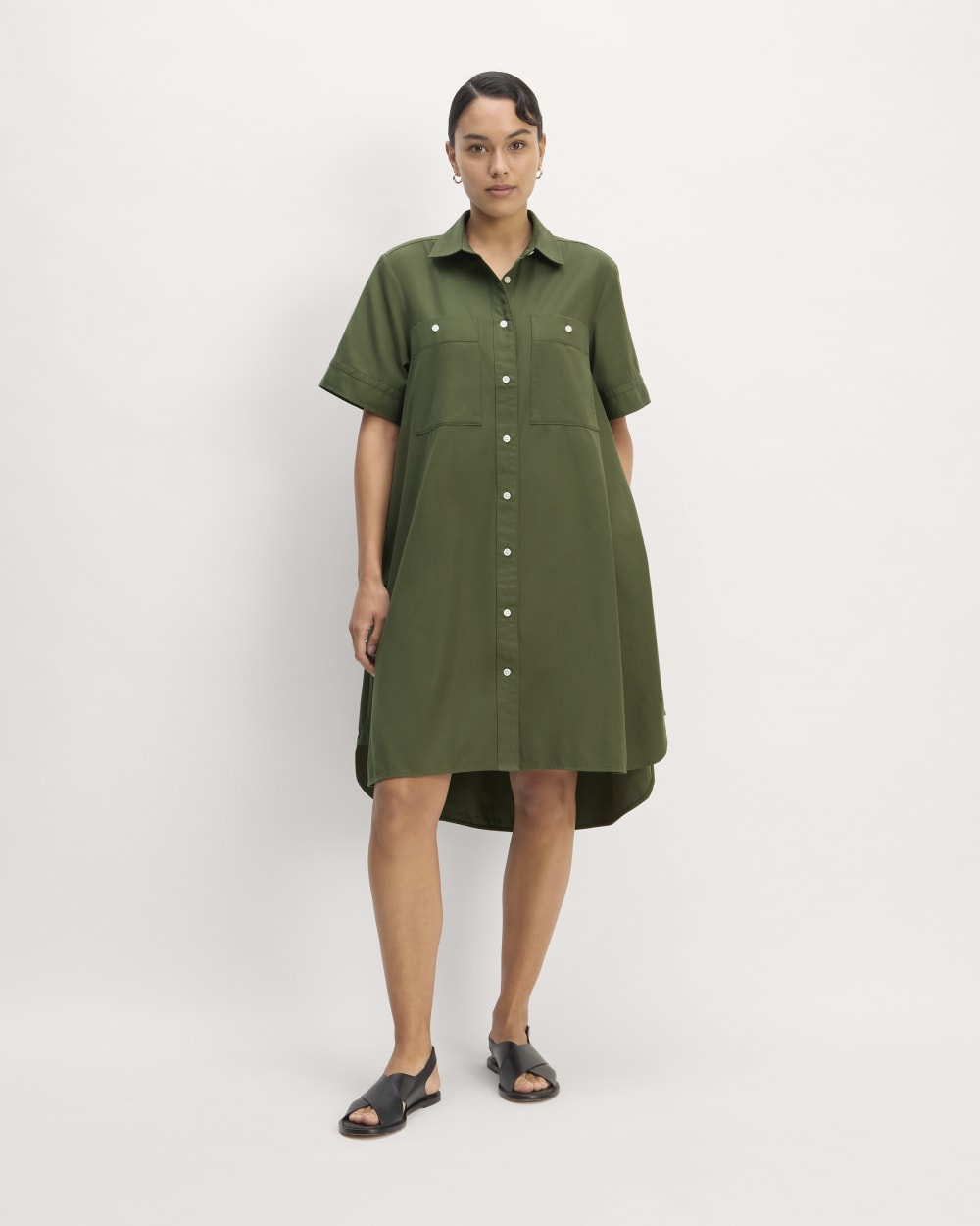 The Daytripper Dress | Military Olive Everlane The Daytripper Dress | Military Olive Everlane