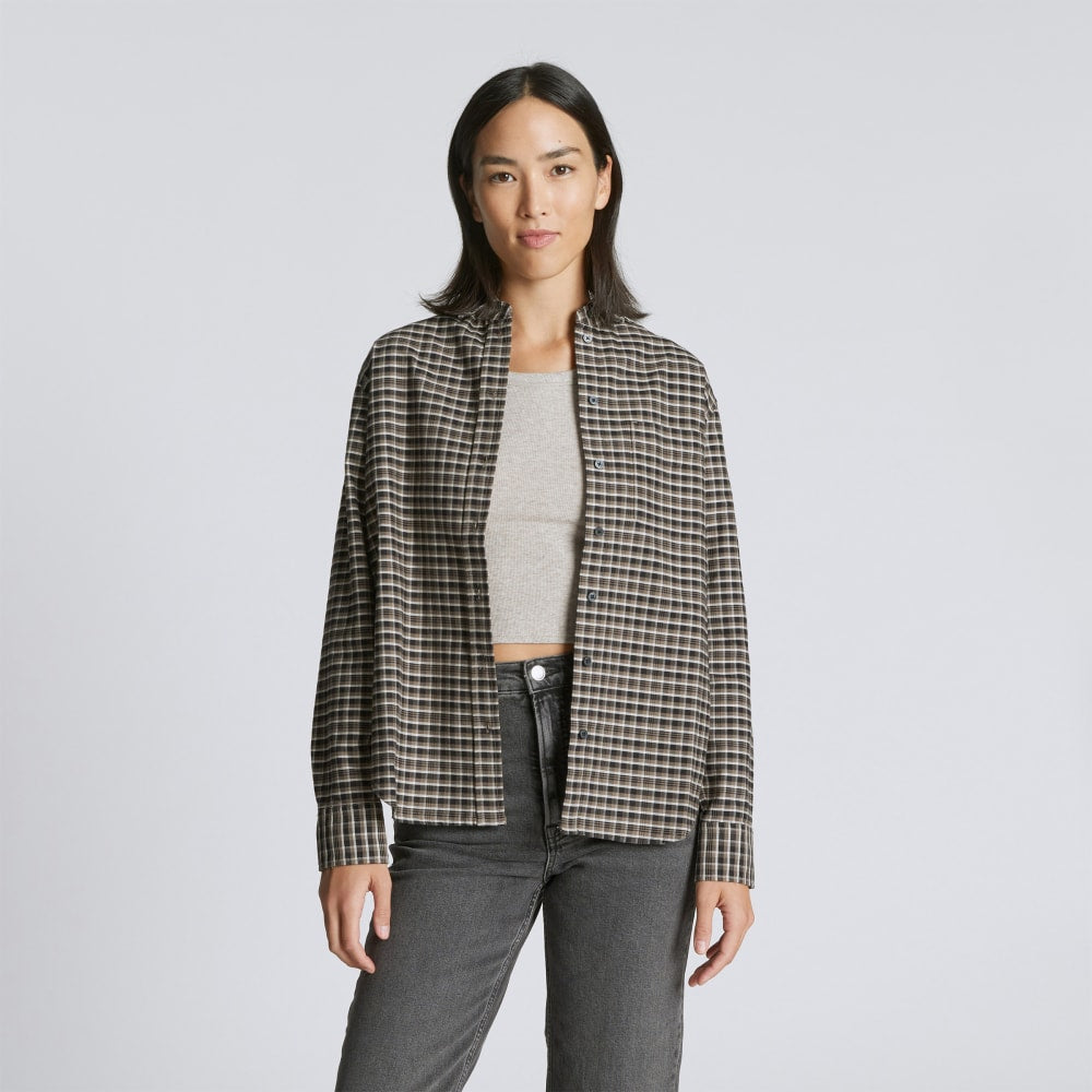 womens-relaxed-oxford-shirt-falcon-mini-plaid | primary