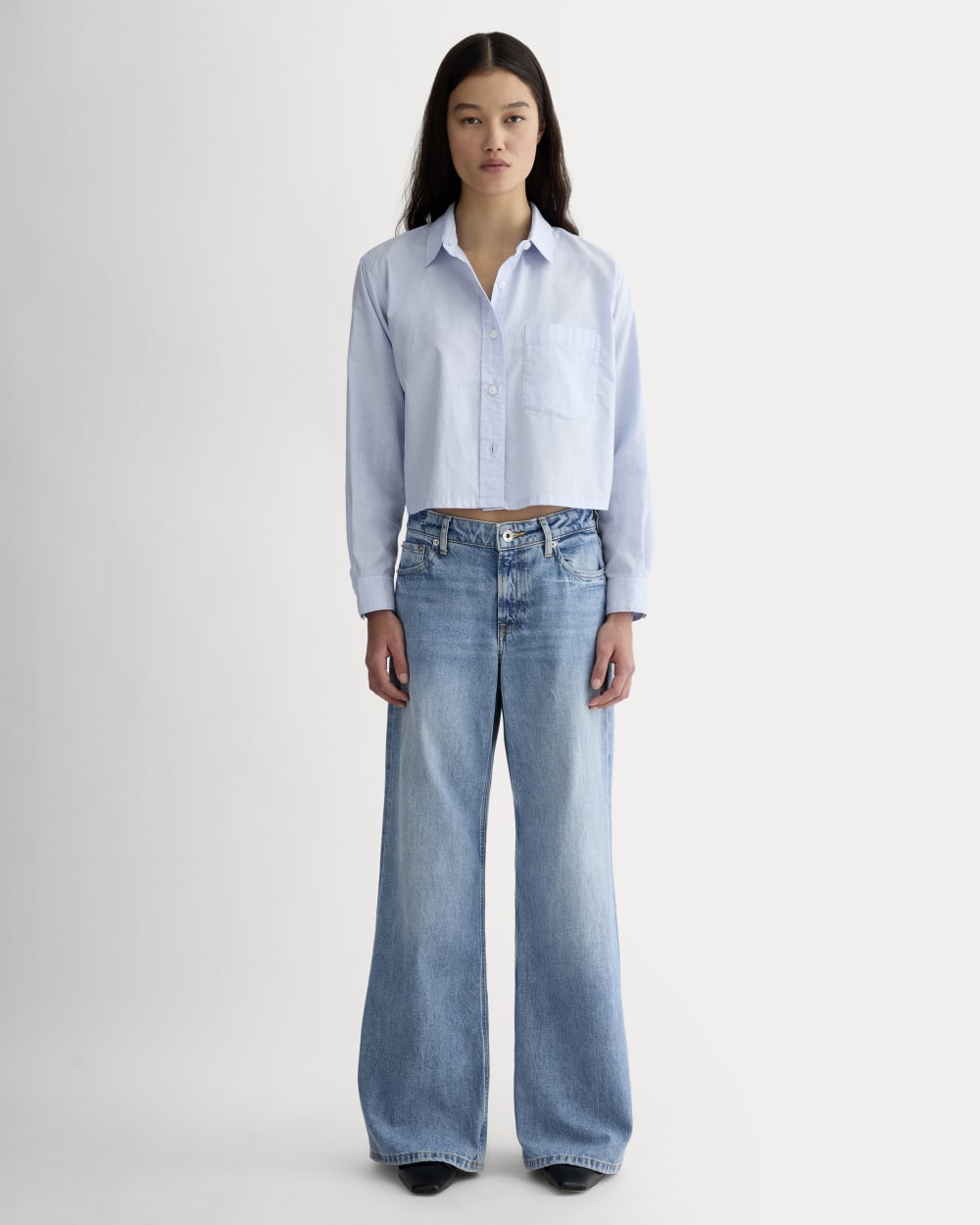 womens-silky-cttn-cropped-shirt-chambray-blue