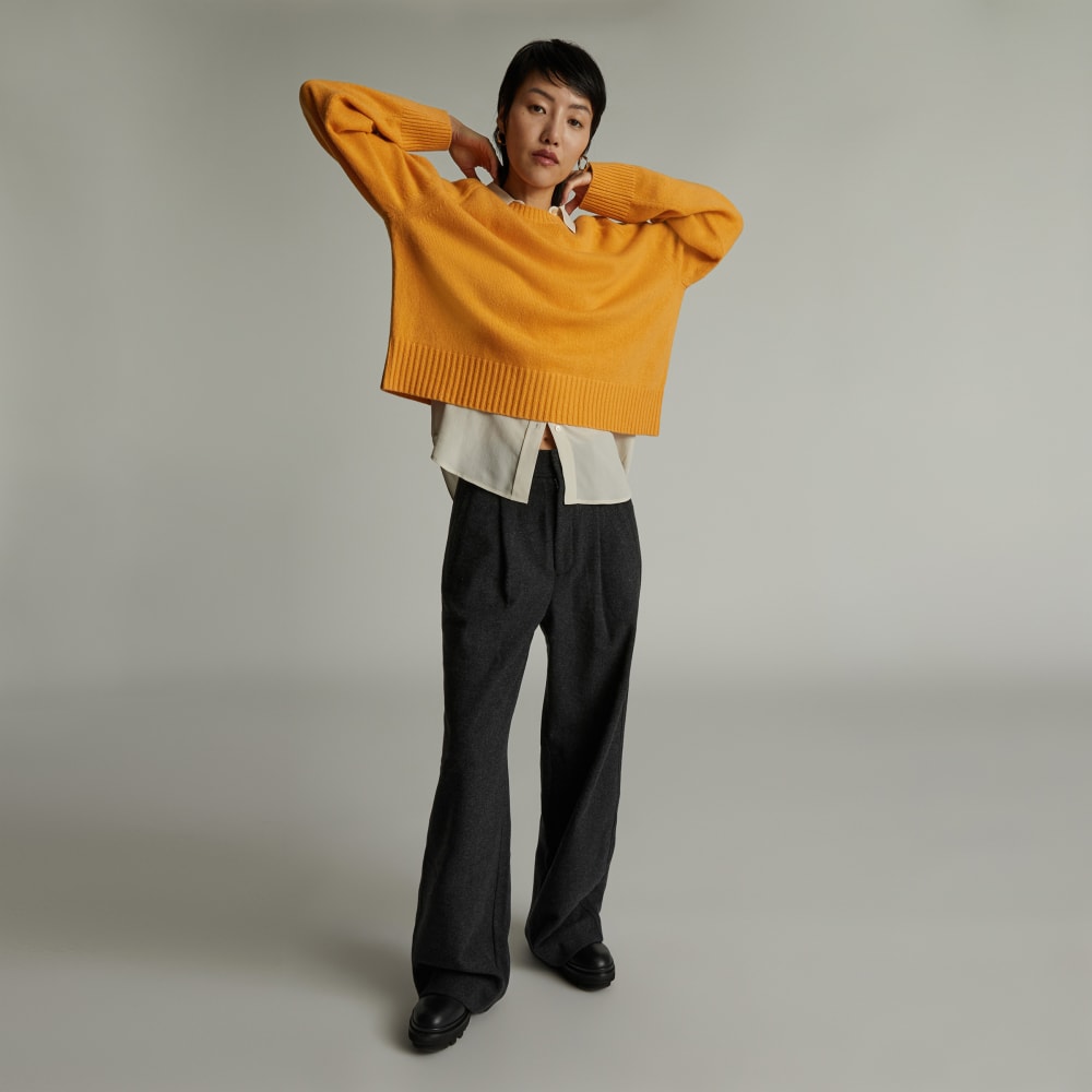 womens-recashmere-cropped-crew-sweater-kumquat
