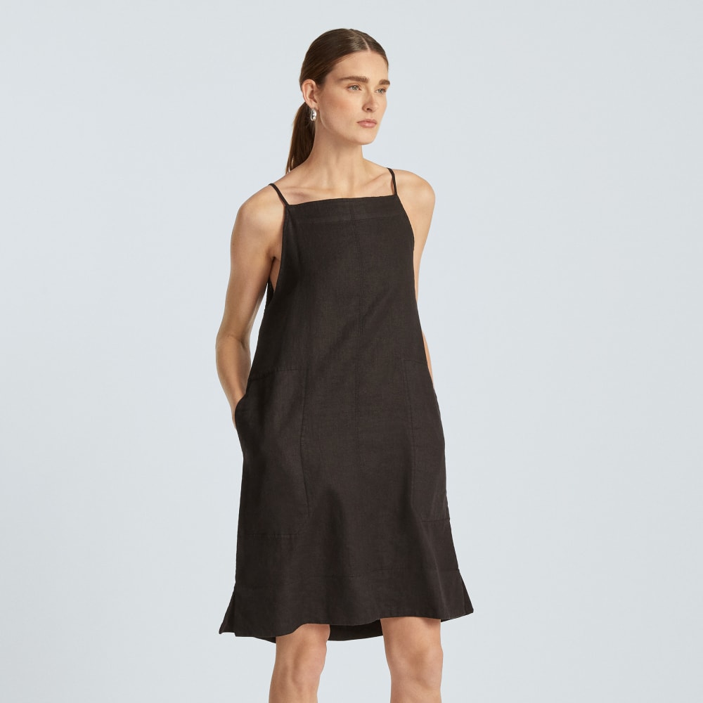 womens-linen-apron-dress-black