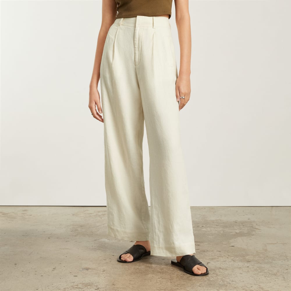 The Linen Way-High® Drape Pant | Canvas – Everlane