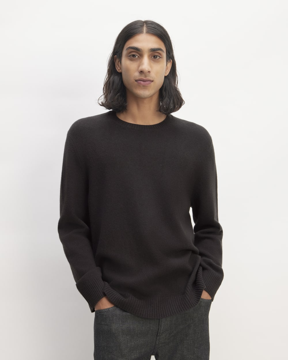 25AW ennoy MERINO WOOL SWEATER 黒 L 未開封 The Premium Merino Crew Neck Sweater | Black – Everlane
