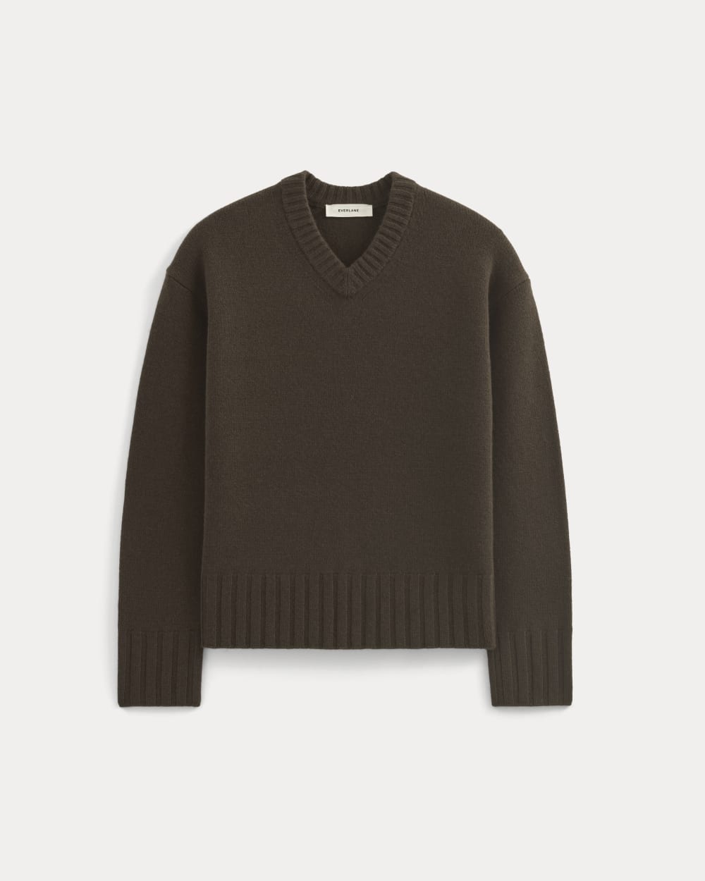 womens-v-neck-sweater-extrafine-merino-coffee-bean | alt