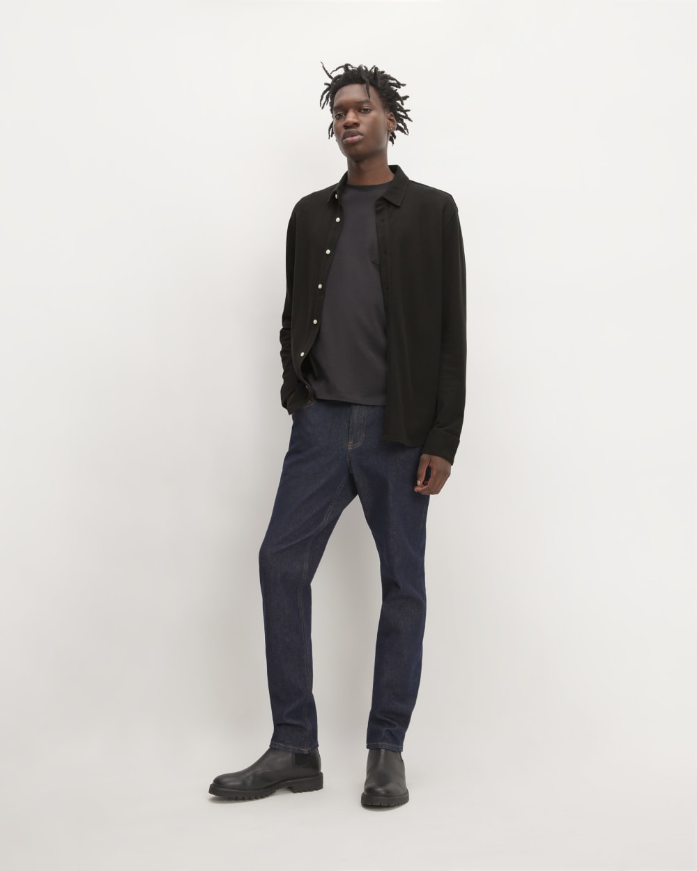 mens-ls-pique-shirt-black