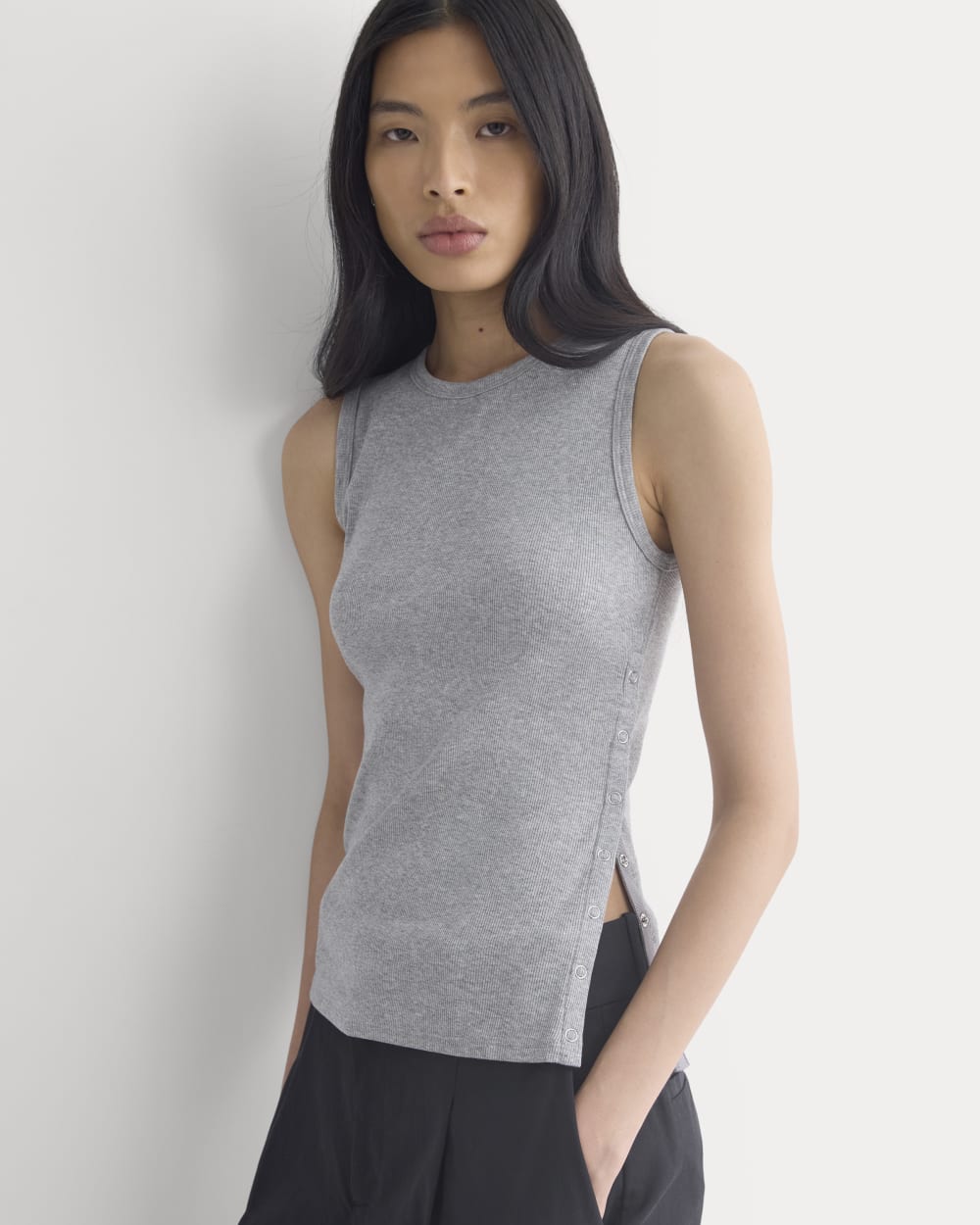 womens-luxe-rib-side-snap-tank-heathered-light-grey