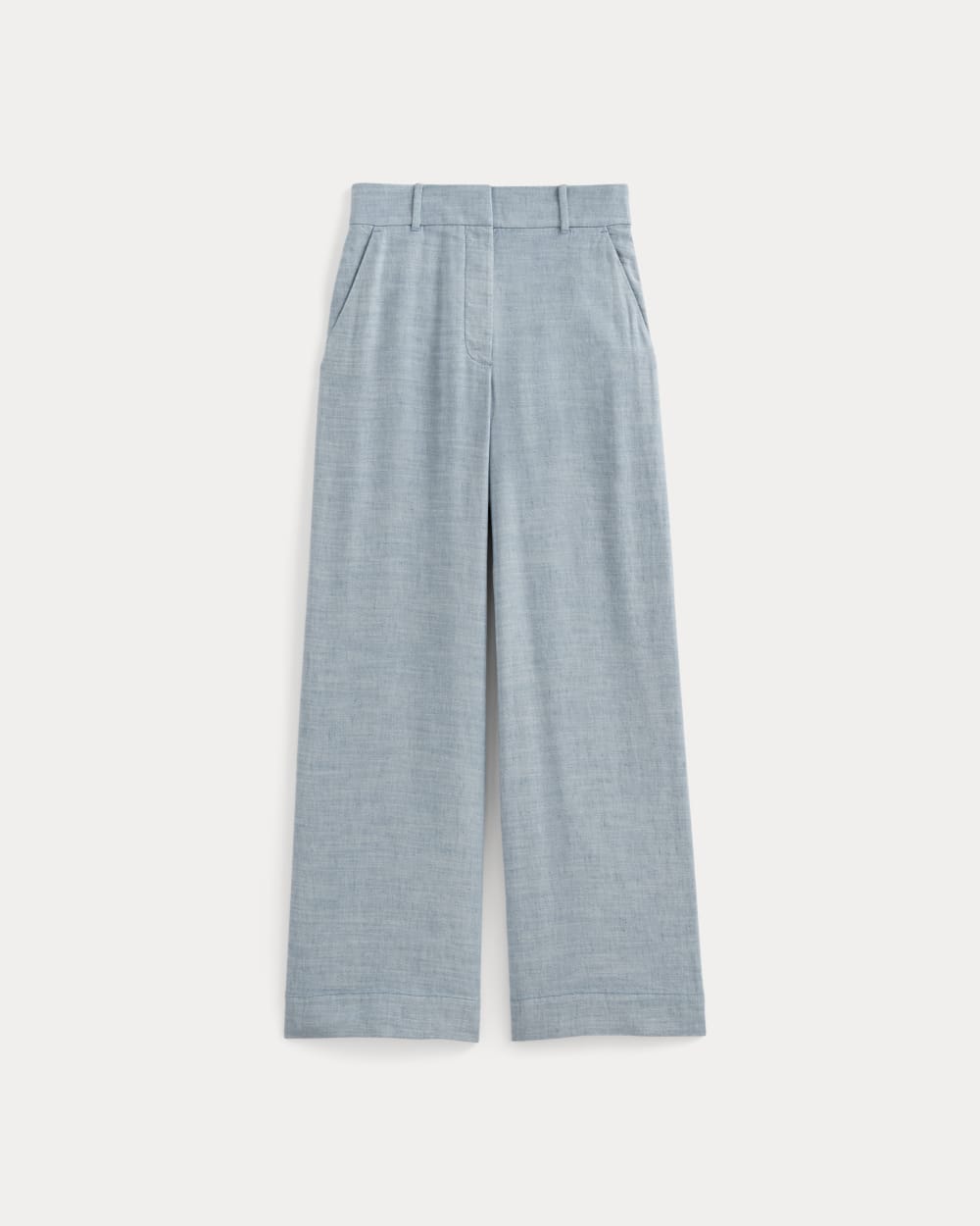 womens-wide-leg-pant-stretch-linen-chambray | alt