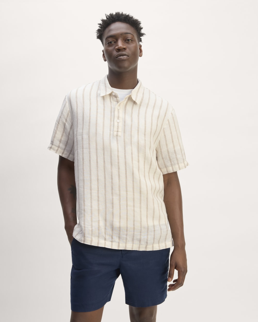 LINEN | ポータークラシック / Classic Porter SHIRT LINEN COTTON CLASSIC PORTER トップス BASEBALL White - SHIRT トップス