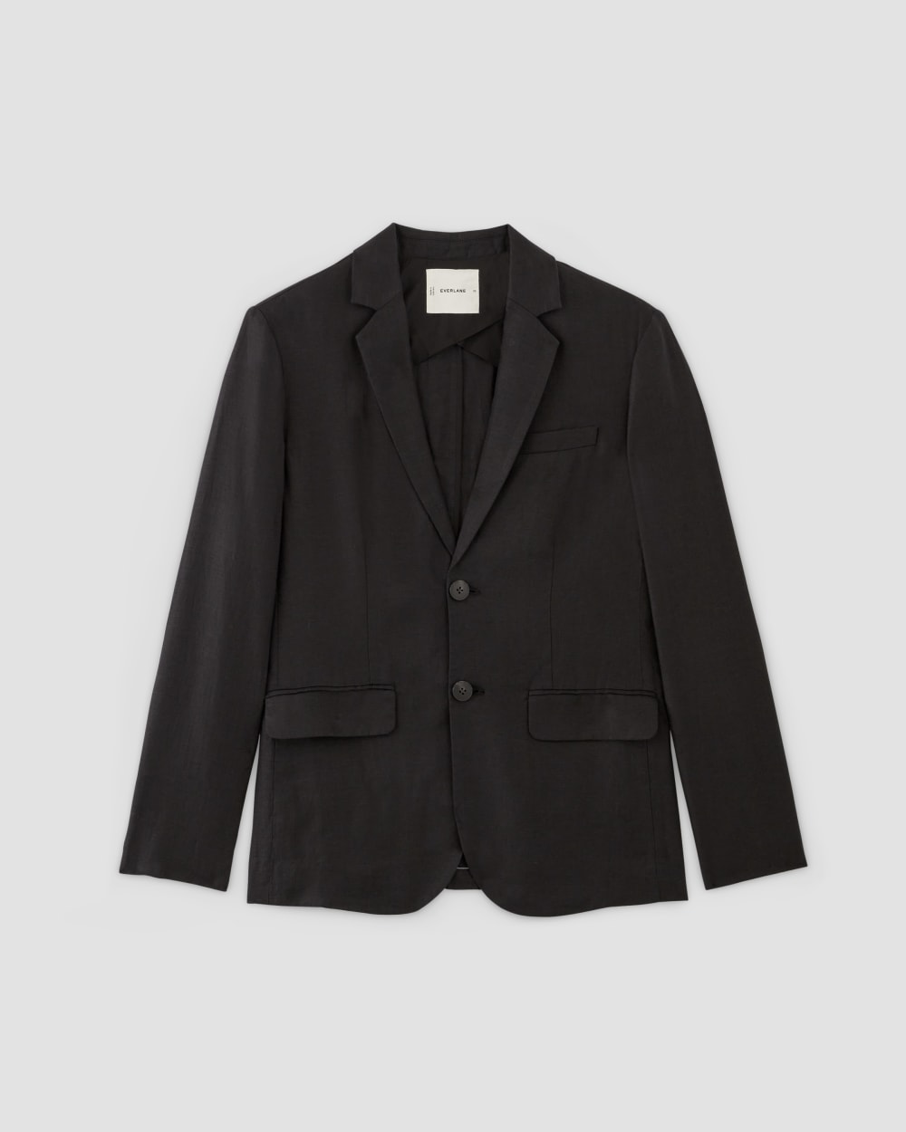 mens-linen-blazer-black | alt