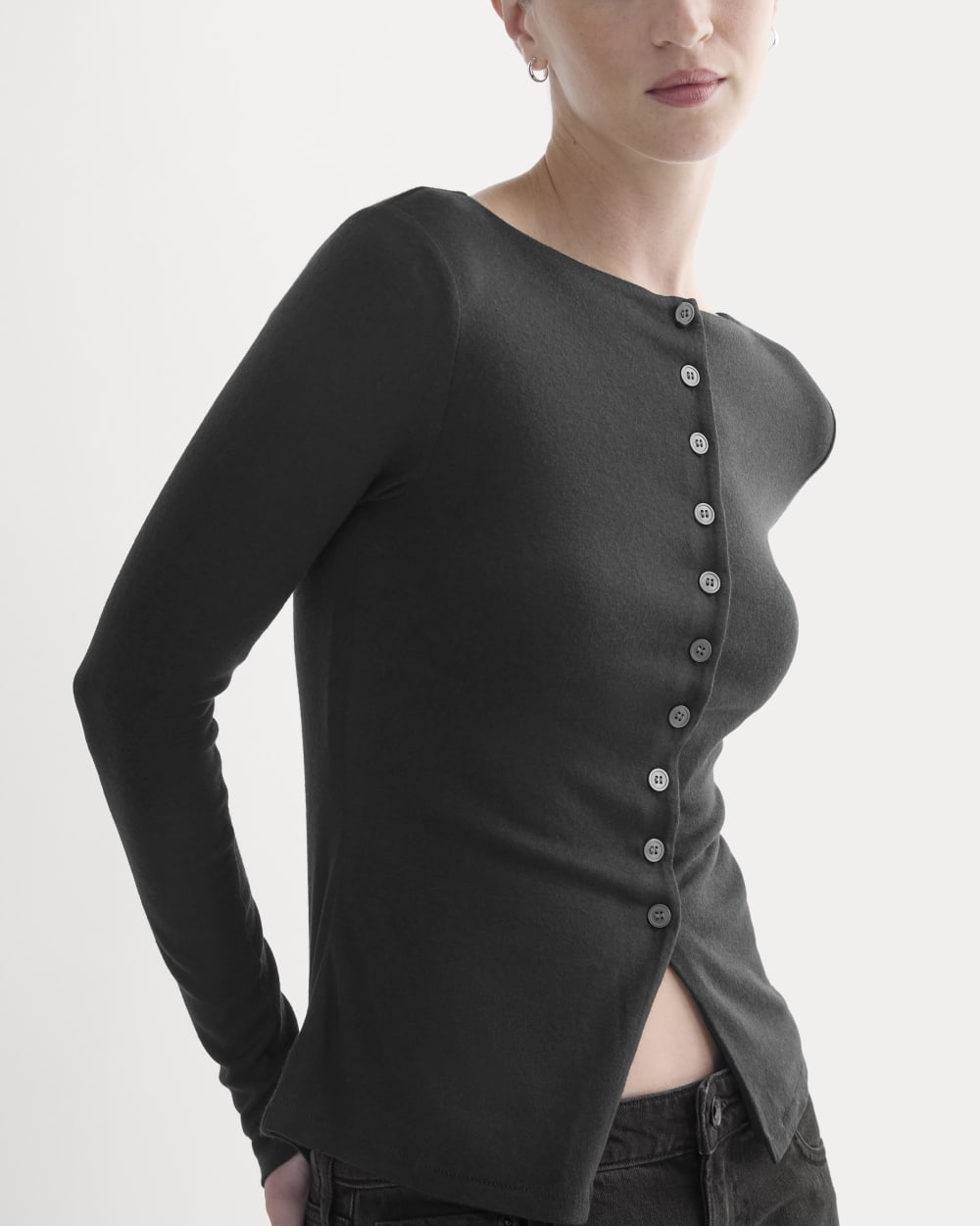 womens-button-up-top-in-butterluxe-black