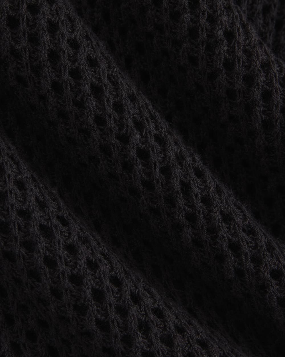 womens-lace-knit-midi-skirt-black | alt