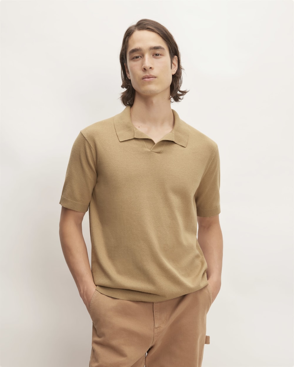 mens-no-sweat-polo-tigers-eye | primary