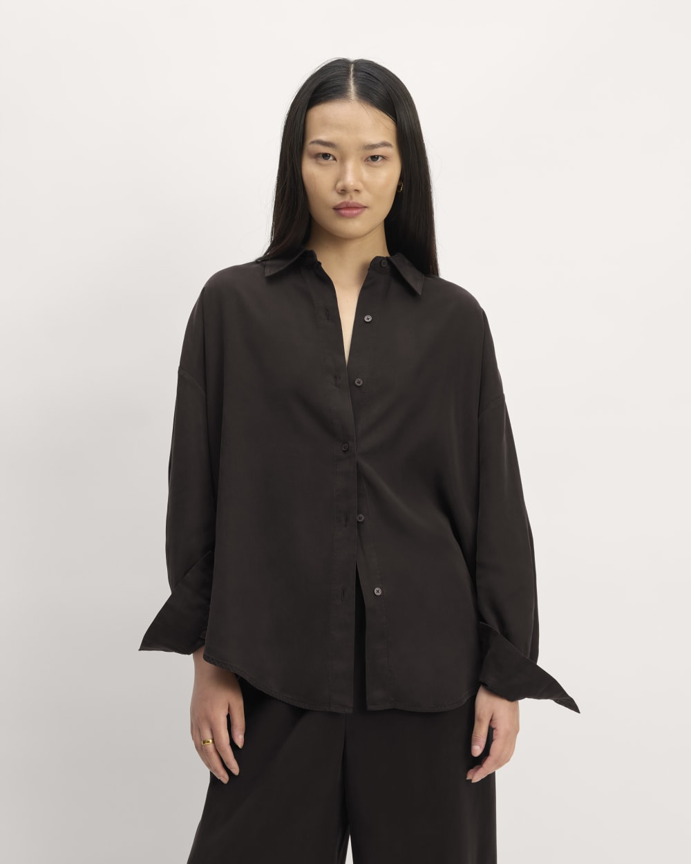 oversize dress shirt women The Oversized Shirt in Ultrasoft Cotton