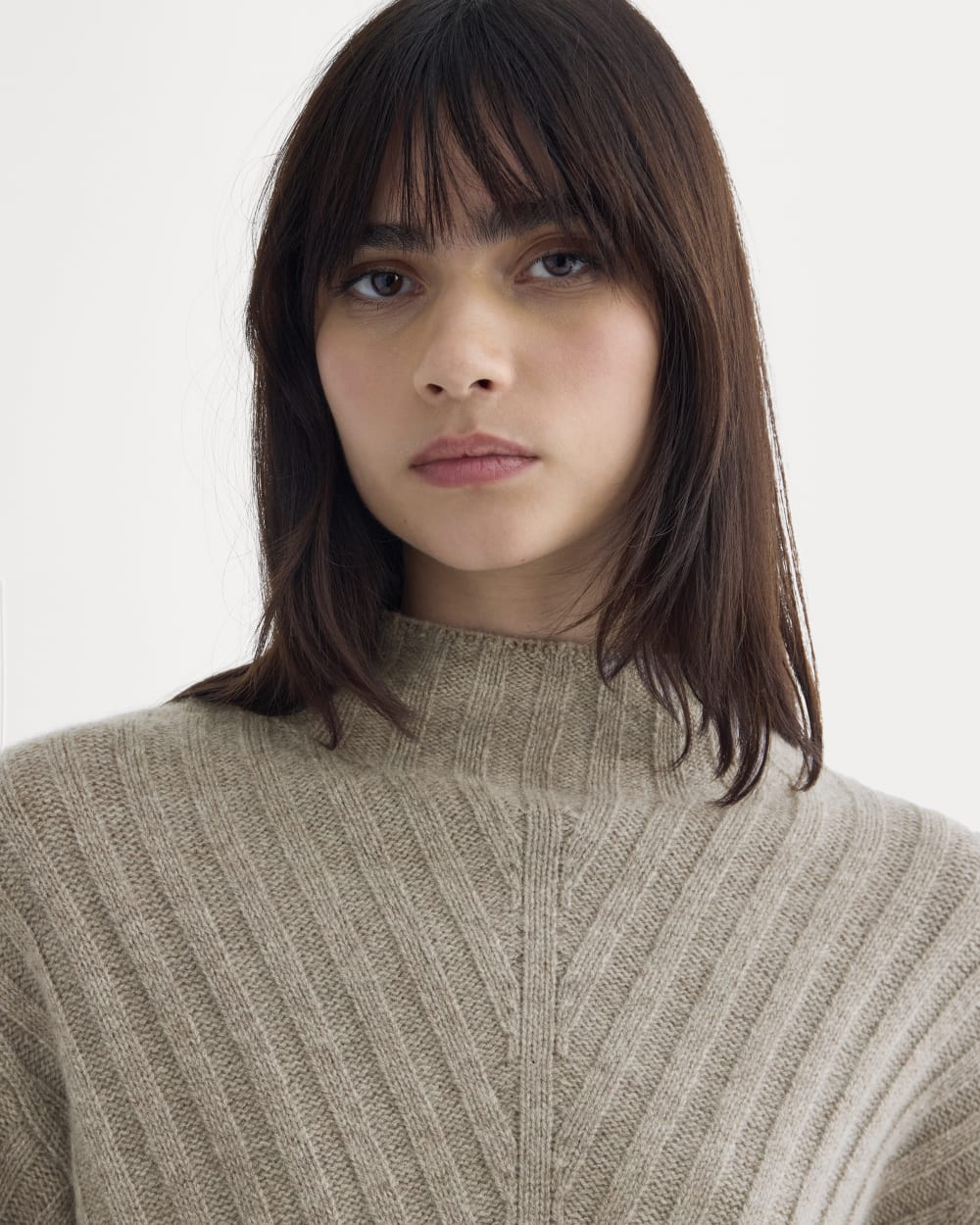 womens-funnel-neck-sweater-wool-cashmere-light-heathered-taupe