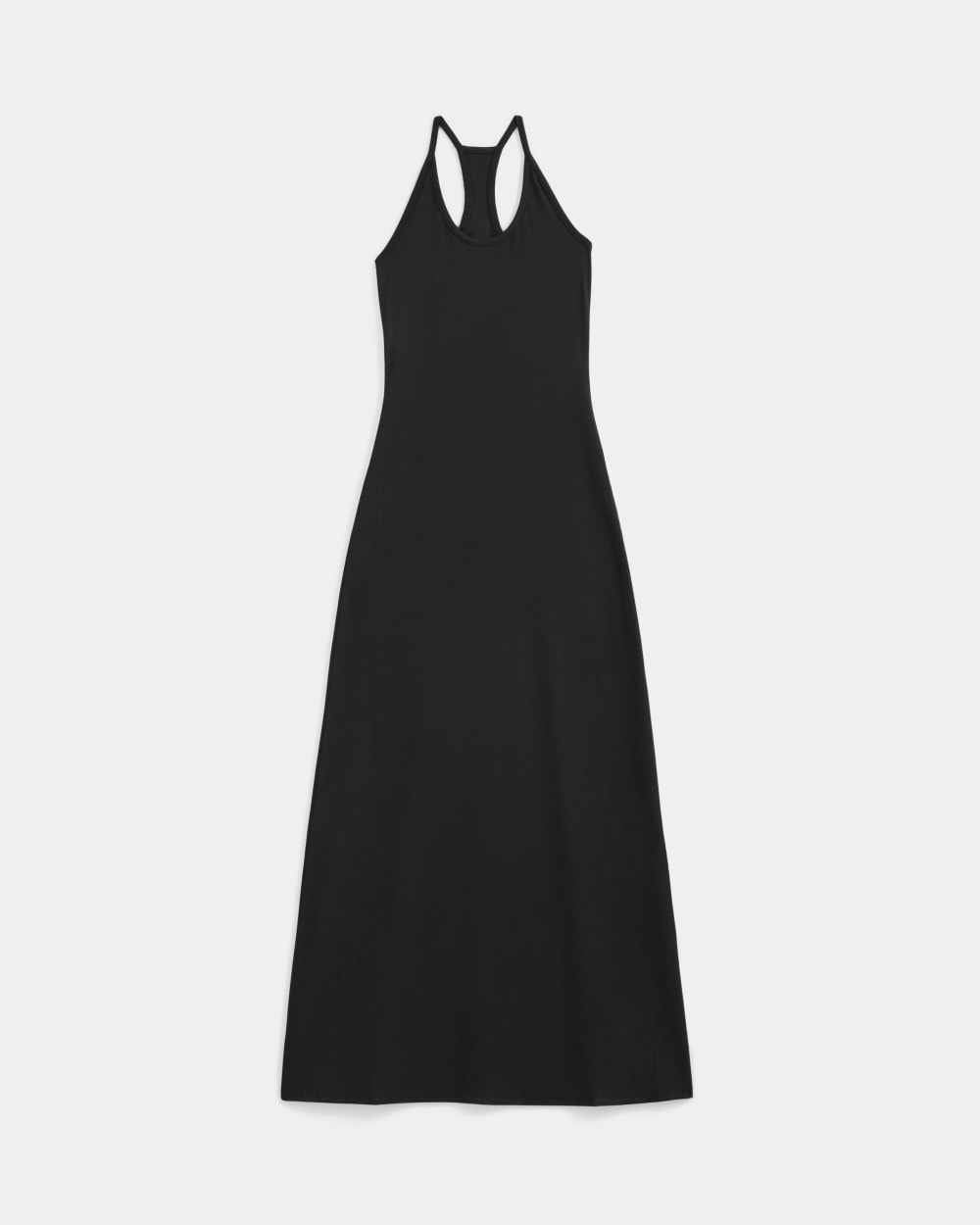 womens-racerback-maxi-knit-dress-black | alt