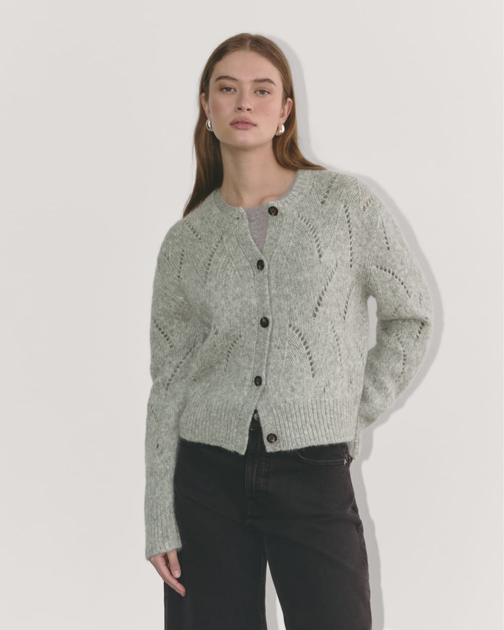 womens-pointelle-cardigan-cloud-heather-grey | primary