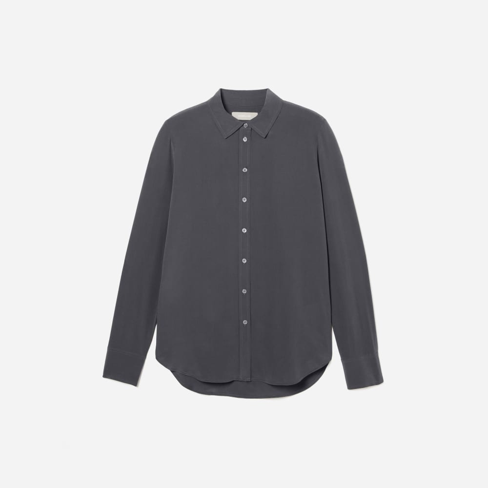 womens-clean-silk-relaxed-shirt-slate-grey | alt