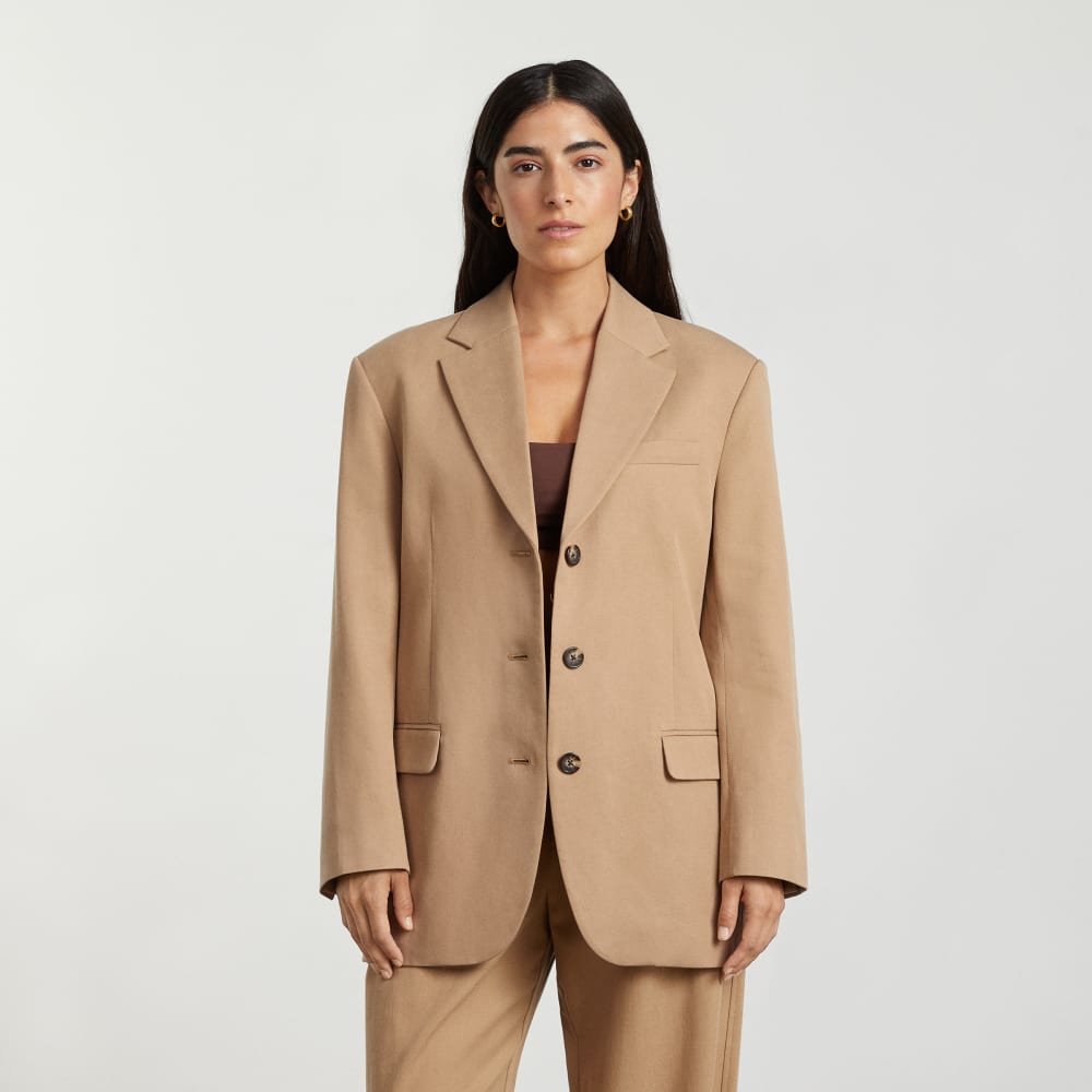 womens-80s-blazer-ash-brown | primary