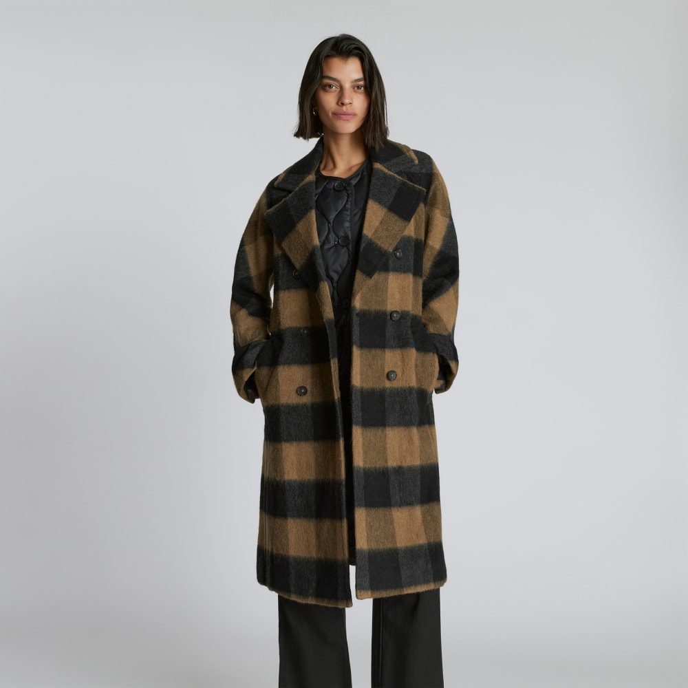 womens-brushed-italian-rewool-peacoat-camel-black-buffalo-check | primary