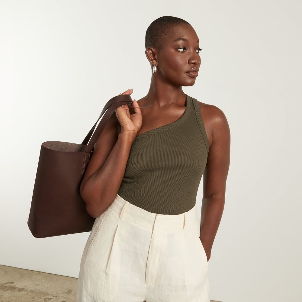 womens-ribbed-one-shoulder-tank-beech