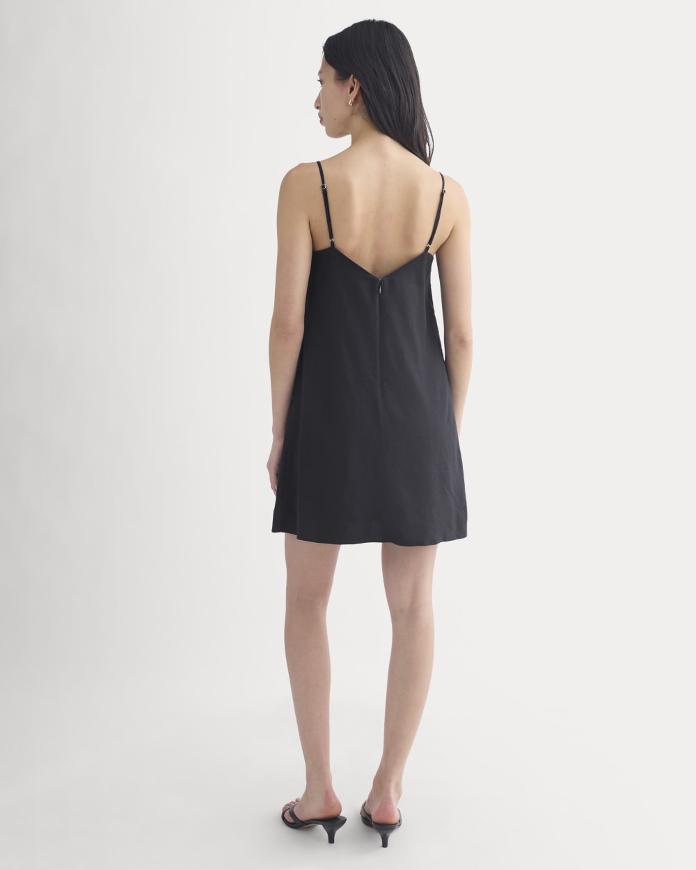 womens-mini-shift-dress-in-stretch-linen-black