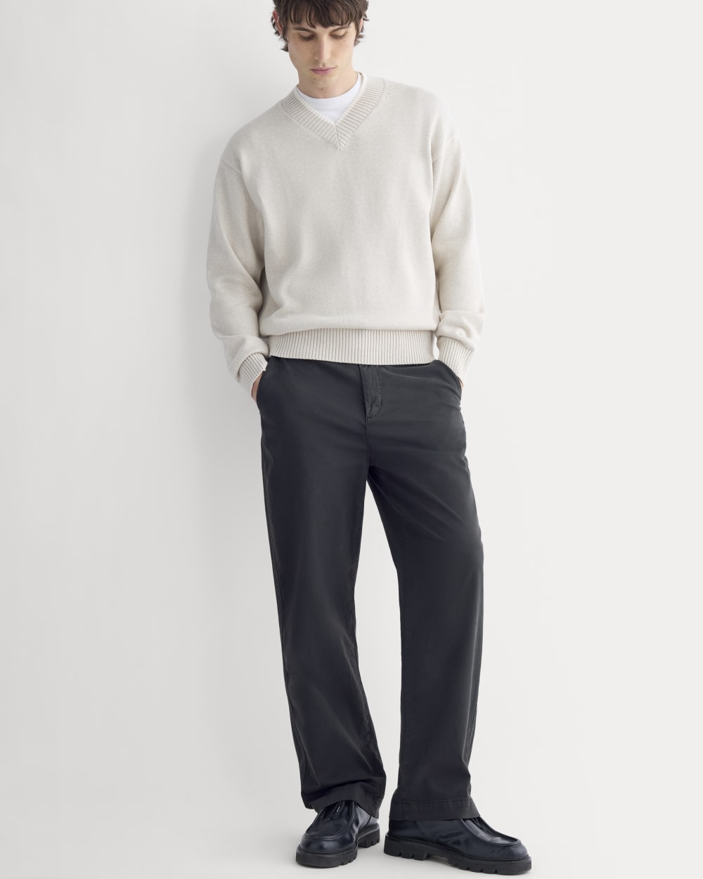 Everyday Relaxed-Fit Chino | Black Everlane Everyday Relaxed-Fit Chino | Black Everlane