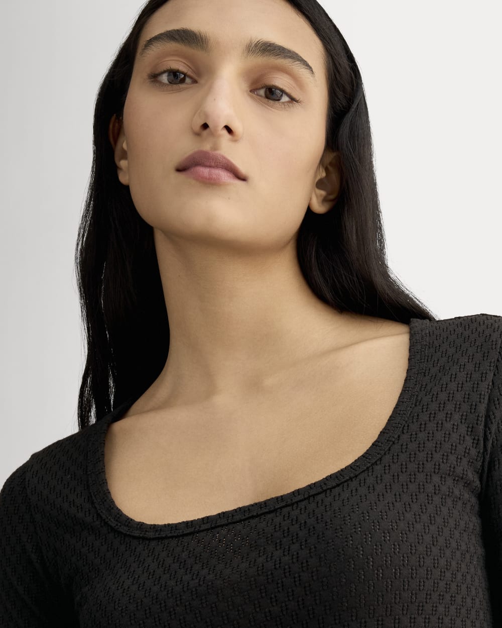 womens-pointelle-scoop-neck-top-black