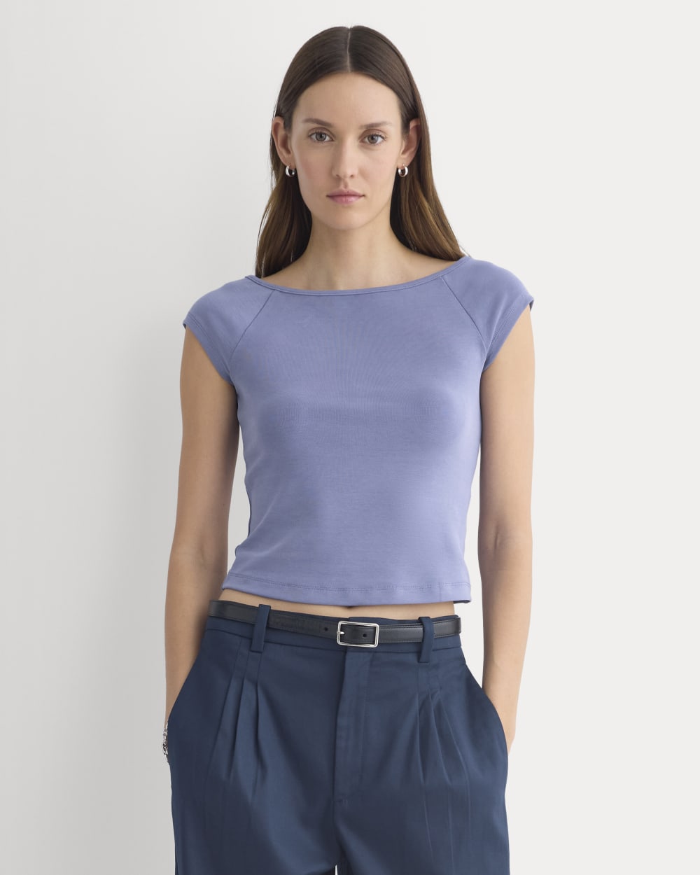 womens-boatneck-cap-s-top-butterknit-blue-dusk | primary