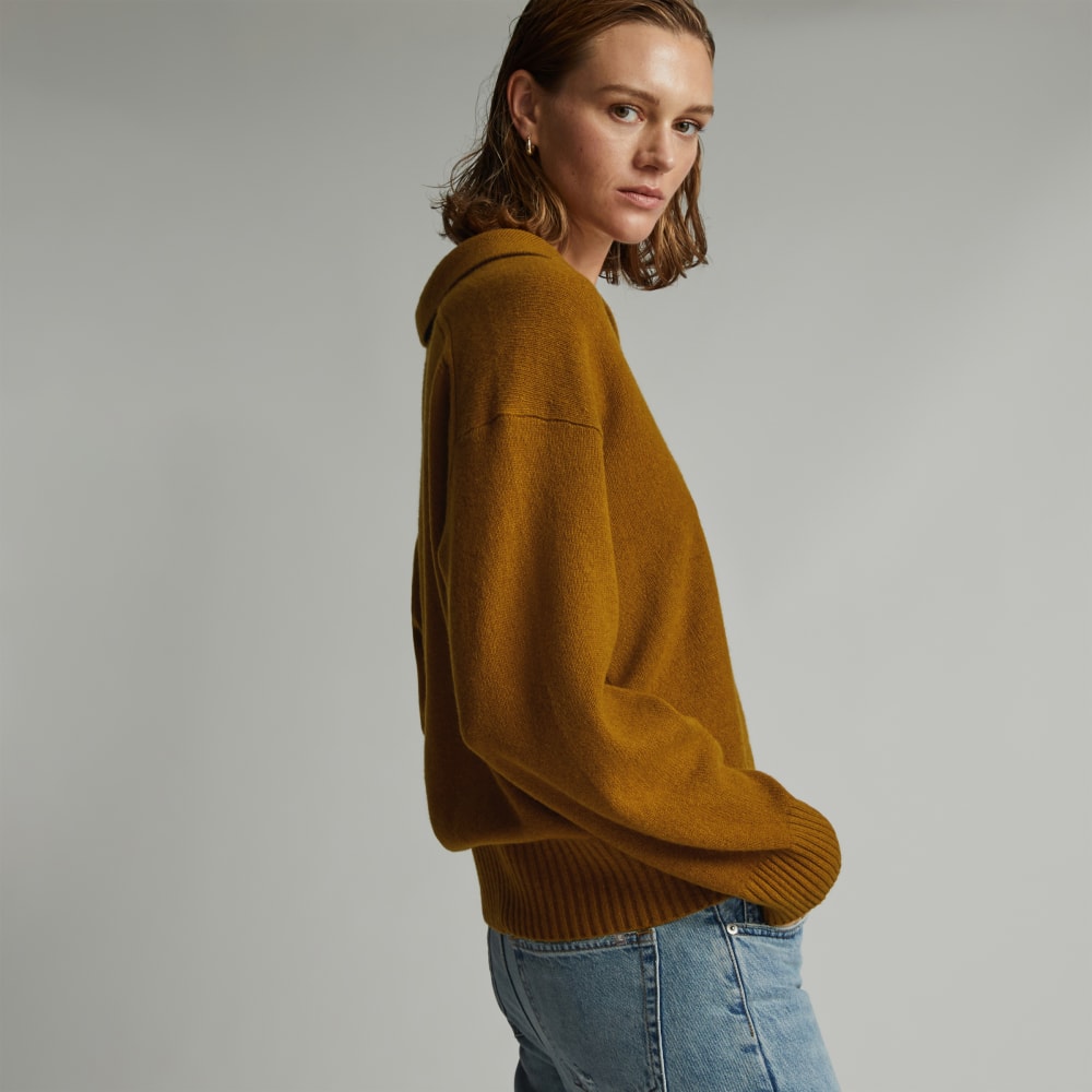 womens-recashmere-polo-tapenade