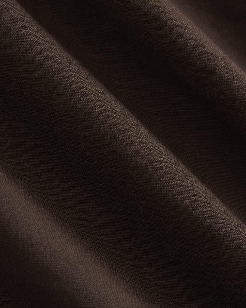 womens-mini-shift-dress-in-stretch-linen-dark-brown