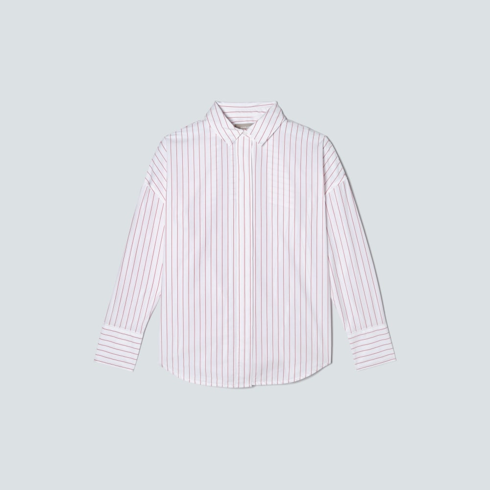 womens-oversized-poplin-shirt-equestrian-red-white