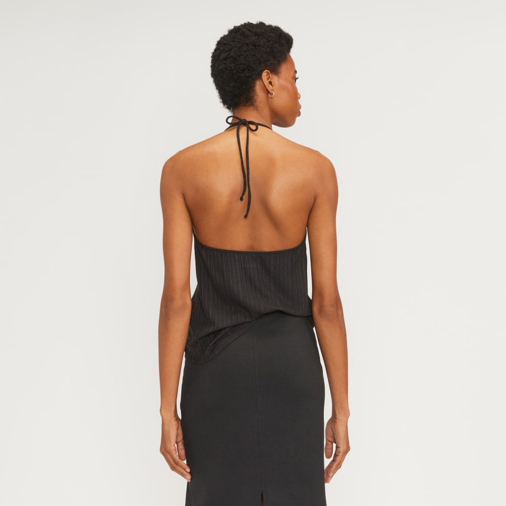 womens-rib-soft-knit-halter-top-black