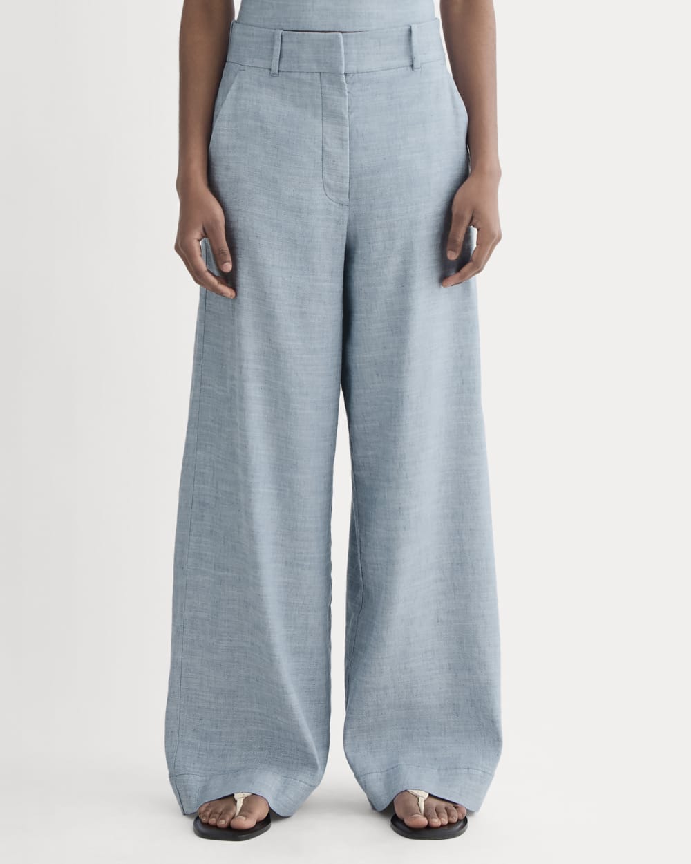 womens-wide-leg-pant-stretch-linen-chambray