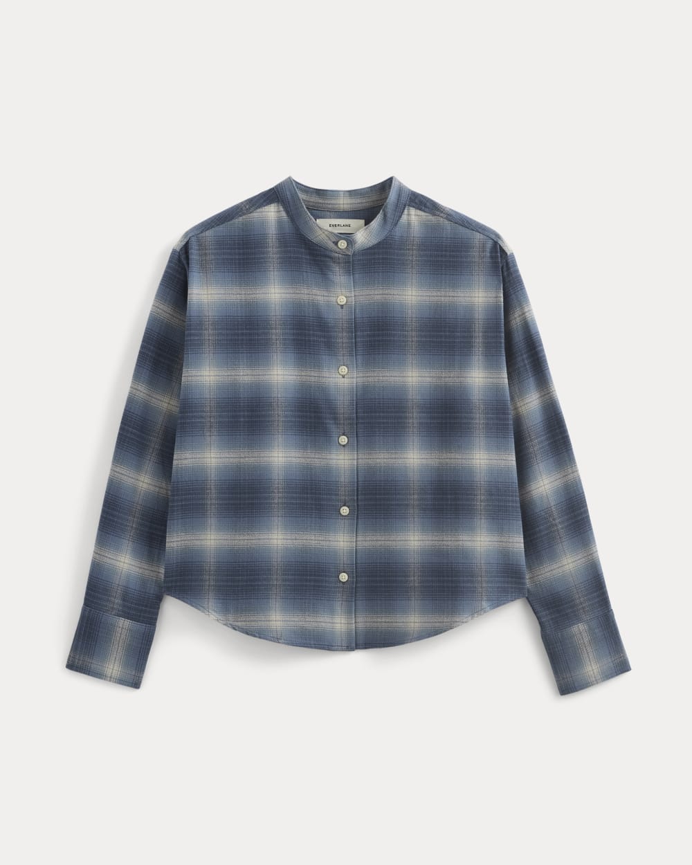 womens-flannel-shirt-blue-ombre-plaid | alt