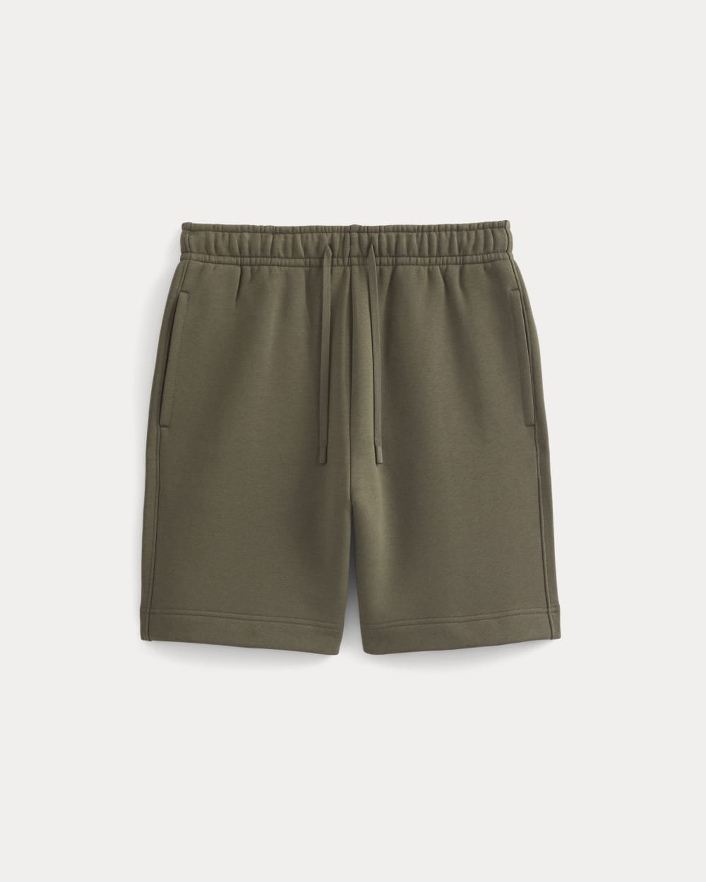 mens-luxe-fleece-easy-short-olive-night | alt