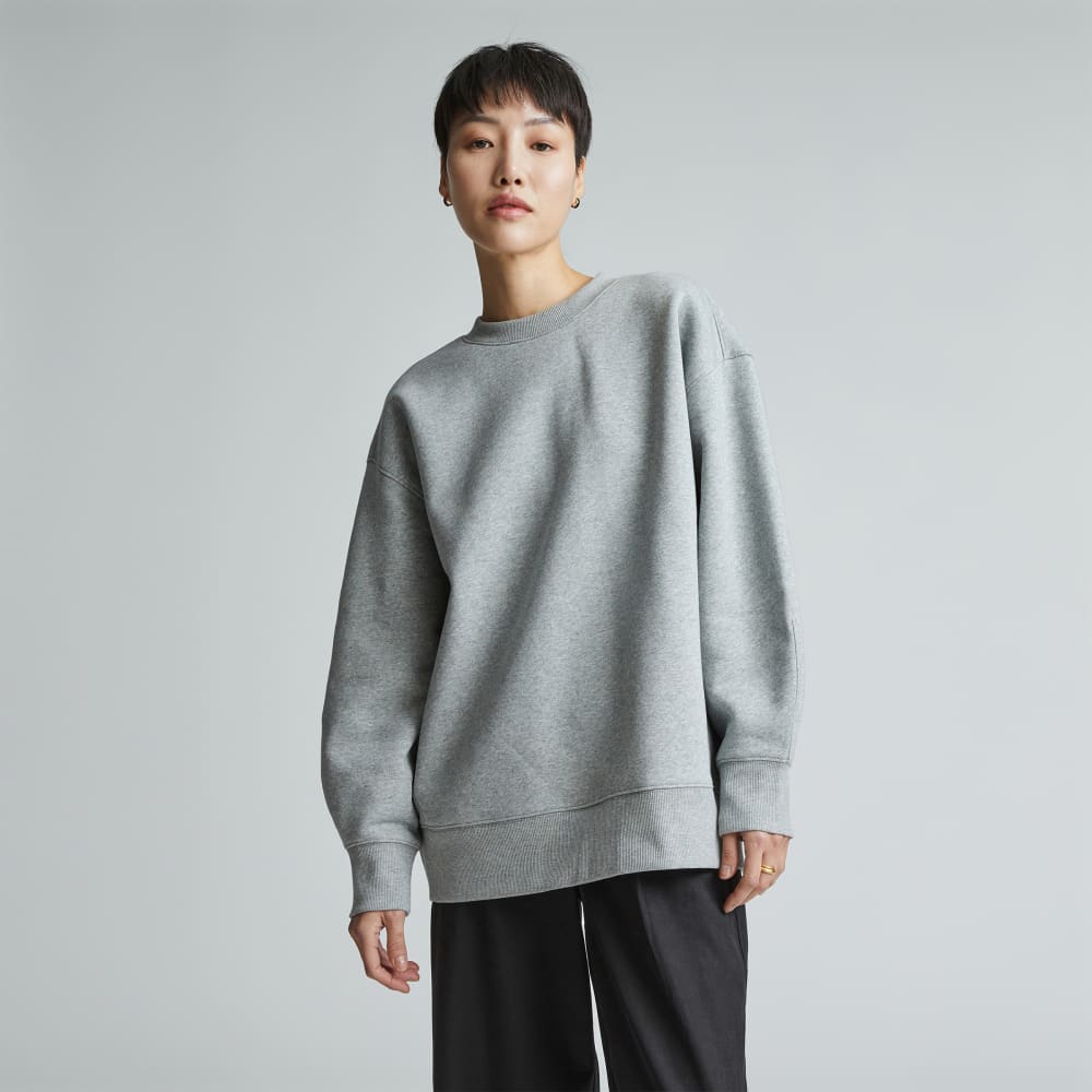 トップス everyone cotton crew neck sweat gray 10 OZ. LOOPWHEEL CREWNECK SWEATSHIRT – The Real McCoy's
